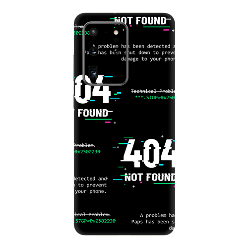 Samsung S20 Ultra Kaplama Hata Kodu 404