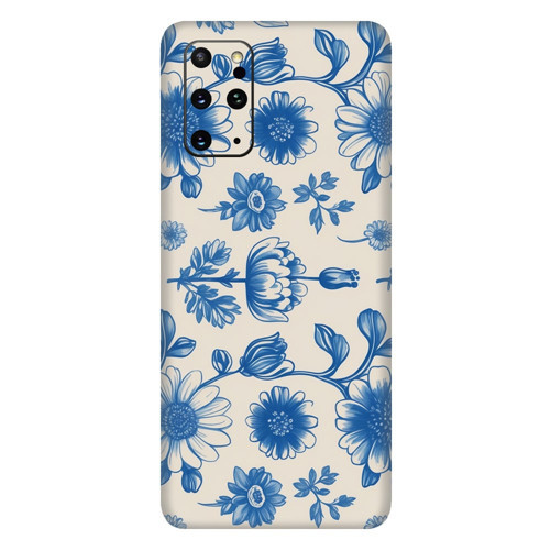 Samsung S20 Plus Kaplama Mavi Bahçe