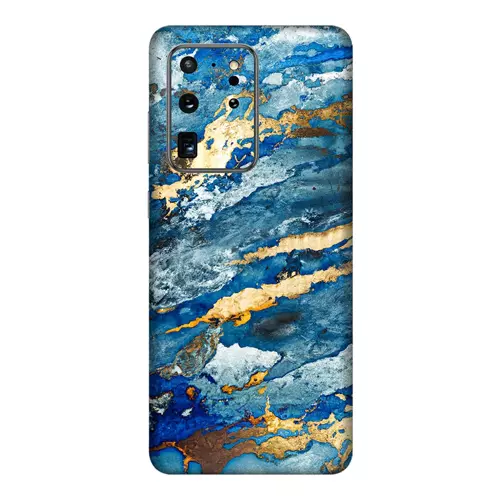 Samsung S20 Ultra Kaplama Mistik Mermer