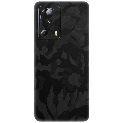 Xiaomi 13 Lite Kaplama Siyah Kamuflaj