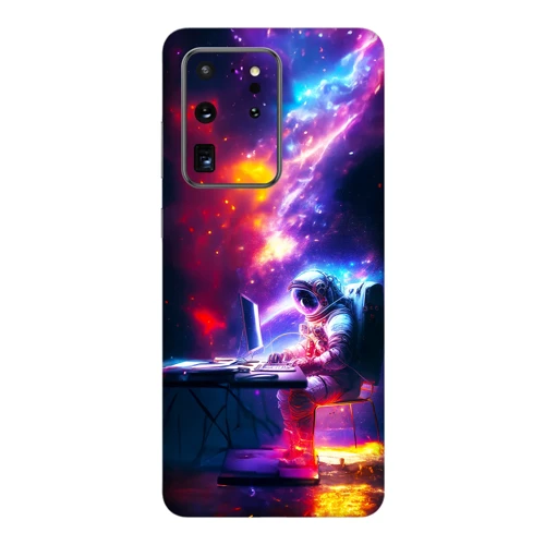 Samsung S20 Ultra Kaplama Nebula Astronot