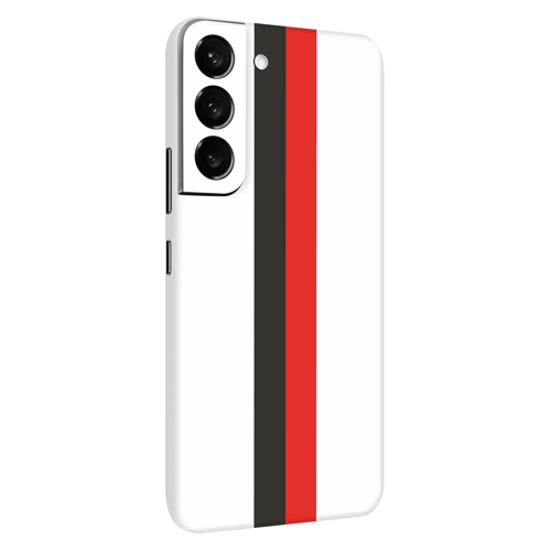 Samsung S22 Plus Kaplama Siyah Beyaz Kırmızı