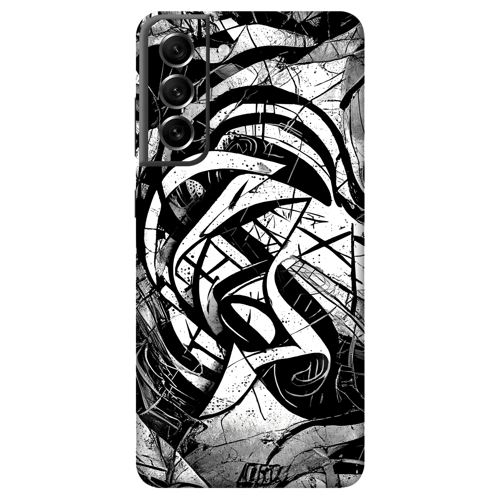 Samsung S21 Fe Kaplama Monochrome Grafiti