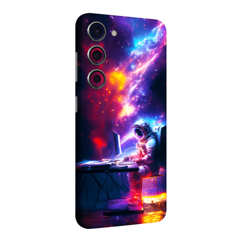 Samsung S23 Kaplama Nebula Astronot
