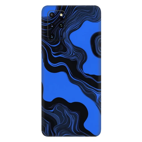 Samsung S20 Kaplama Mavi İzohips