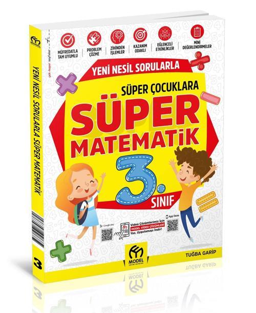 Model Yayınları 3. Sınıf Matematik Süper Yeni Nesil Sorularla