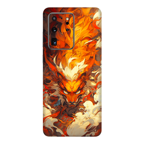 Samsung S20 Ultra Kaplama Anime Kurama Kyuubi Naruto