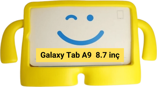 Galaxy Tab A9 8.7 inç Uyumlu Fuchsia iBuy Standlı Çocuk Tablet Kılıfı