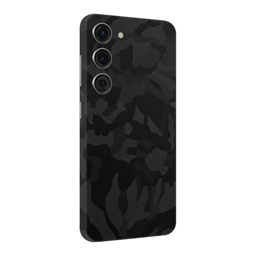 Samsung S23 Kaplama Siyah Kamuflaj