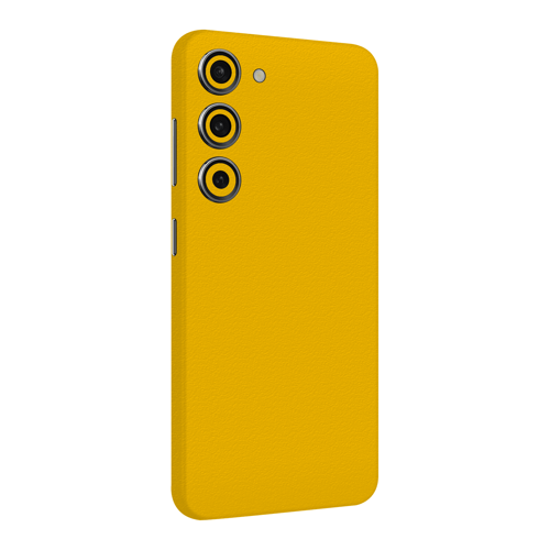 Samsung S23 Plus Kaplama Dokulu Sarı