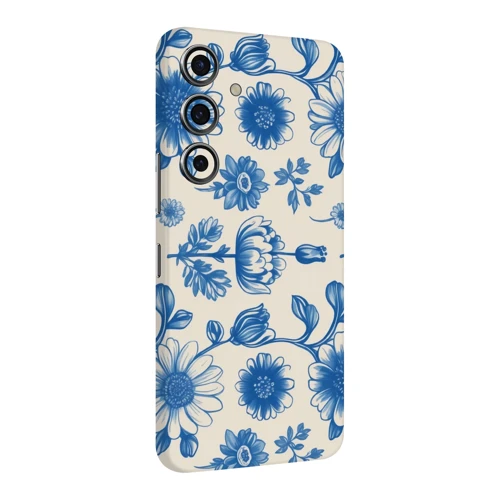 Samsung S23 Fe Kaplama Mavi Bahçe