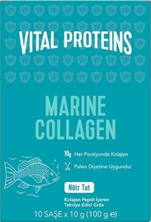 Vital Proteins Marine Collagen 10 Saşe X 10 Gr Nötr Tat