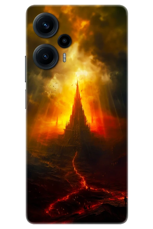 Poco F5 Kaplama Lotr Mordor