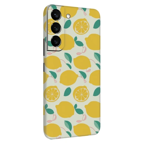 Samsung S22 Plus Kaplama Limon Çiçeği