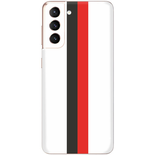 Samsung S21 Kaplama Siyah Beyaz Kırmızı