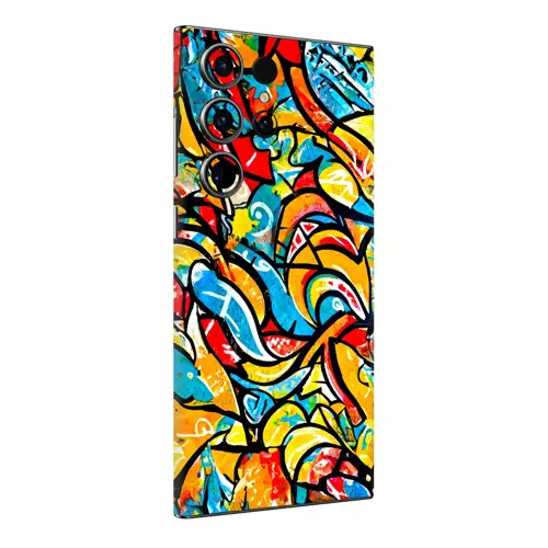 Samsung S23 Ultra Kaplama Sokak Grafitisi