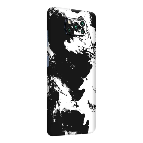 Poco X3 / X3 Pro Kaplama Siyah Beyaz