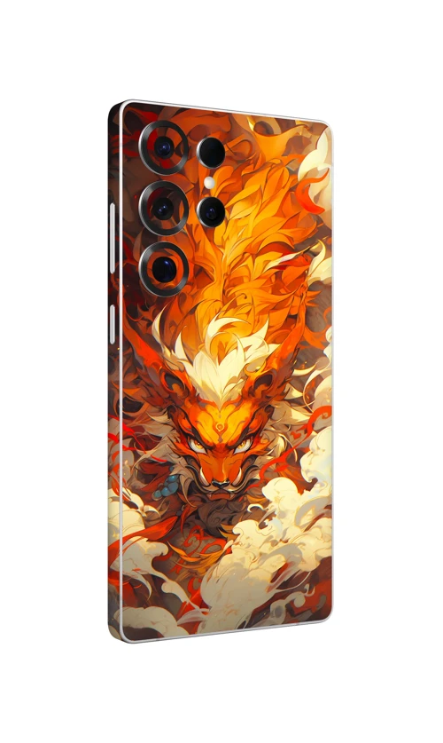Samsung S25 Ultra Kaplama Anime Kurama Kyuubi Naruto