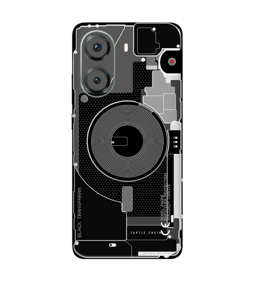 Poco X7 Pro Kaplama Siyah Transparan