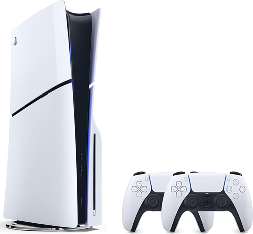 Playstation PS5 Slim 1 TB Digital Edition Oyun Konsolu + 2 Dualsense Kol (İthalatçı Garantili)