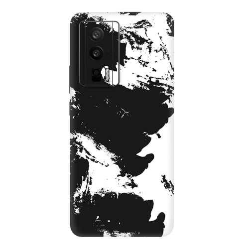 Poco F5 Pro Kaplama Siyah Beyaz