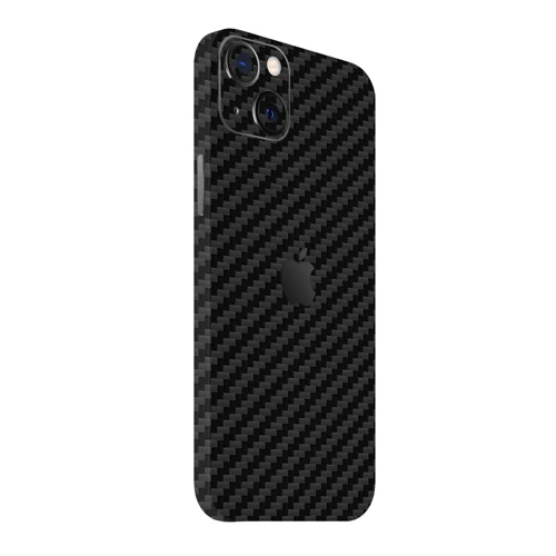 İphone 15 Plus Kaplama Siyah Karbon Fiber