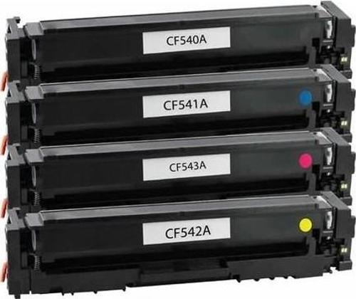 Hp CF540A Chipli Siyah Muadil Toner
