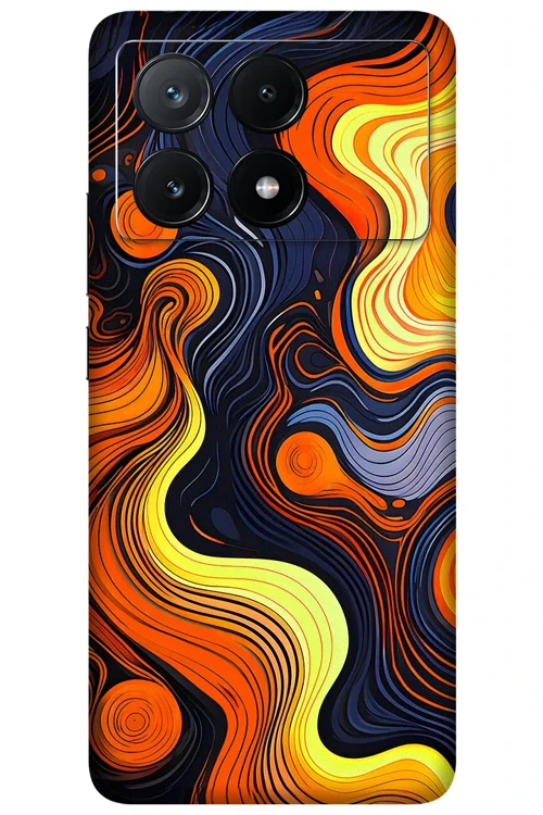 Poco X6 Pro Kaplama Astral Dalgalar