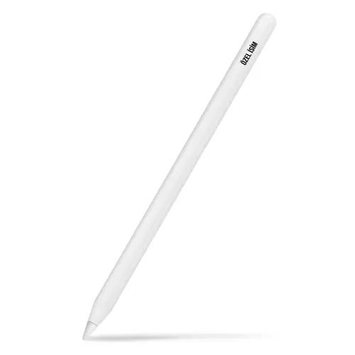 Apple Pencil Kaplama Dokulu Beyaz