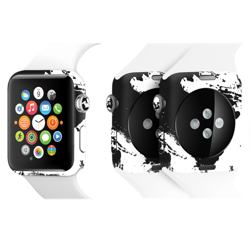 Apple Watch Kaplama Siyah Beyaz