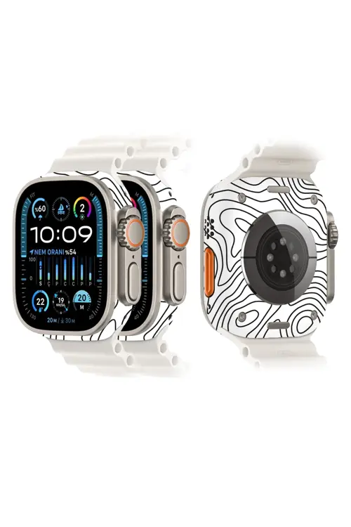 Apple Watch Kaplama Beyaz İzohips