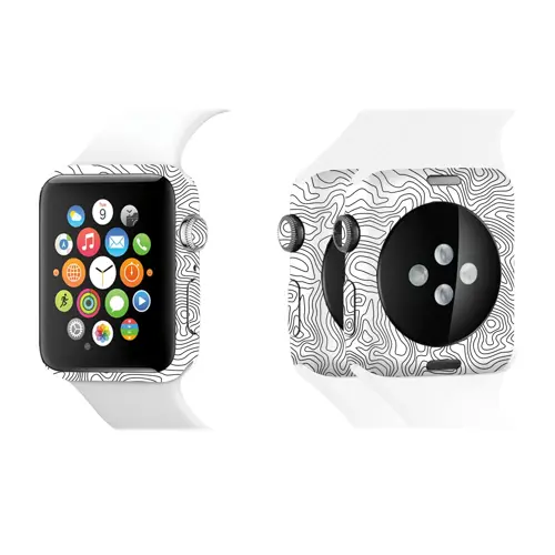 Apple Watch Kaplama Beyaz İzohips