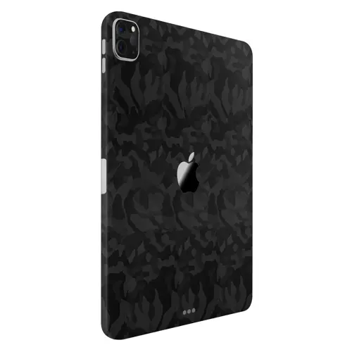 İpad Kaplama Siyah Kamuflaj