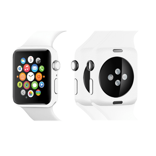 Apple Watch Kaplama Dokulu Beyaz