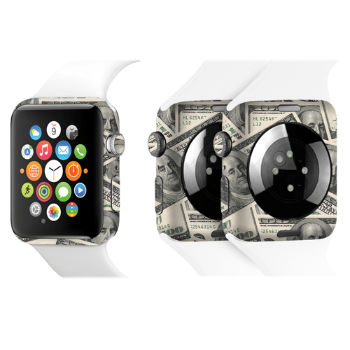 Apple Watch Kaplama Dolar Desenli