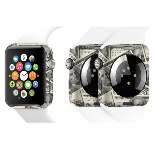 Apple Watch Kaplama Dolar Desenli