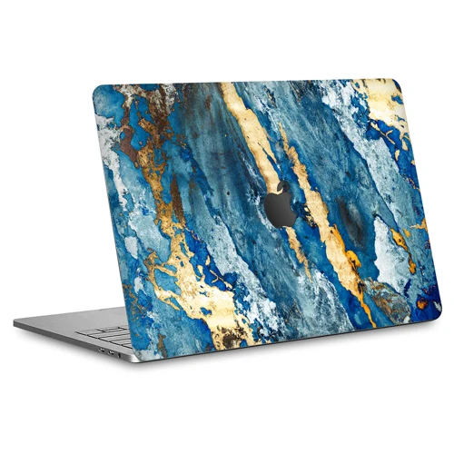 Macbook Air 13" (2018-2019) Kaplama - Mistik Mermer