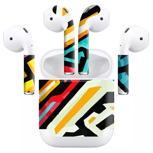 Airpods (Gen 2 No Wireless) Kaplama Grafiti