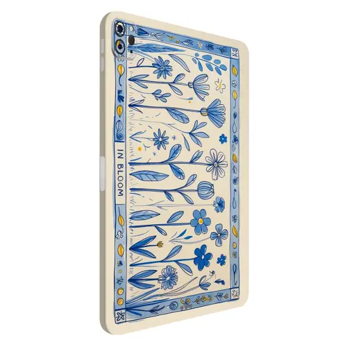 İpad Kaplama Mavi Bahar