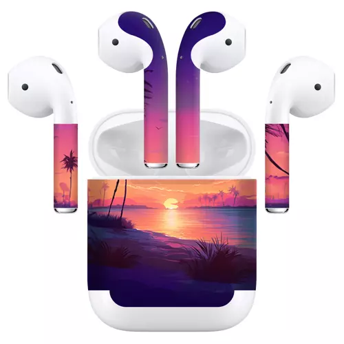 Airpods (Gen 2 No Wireless) Kaplama Vice Vibe