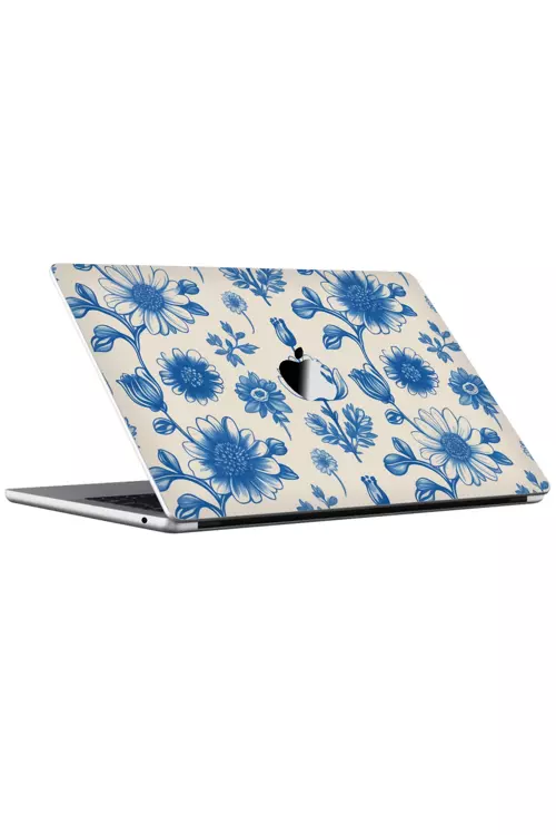 Macbook Air 13" (2022 M2) Kaplama - Mavi Bahçe