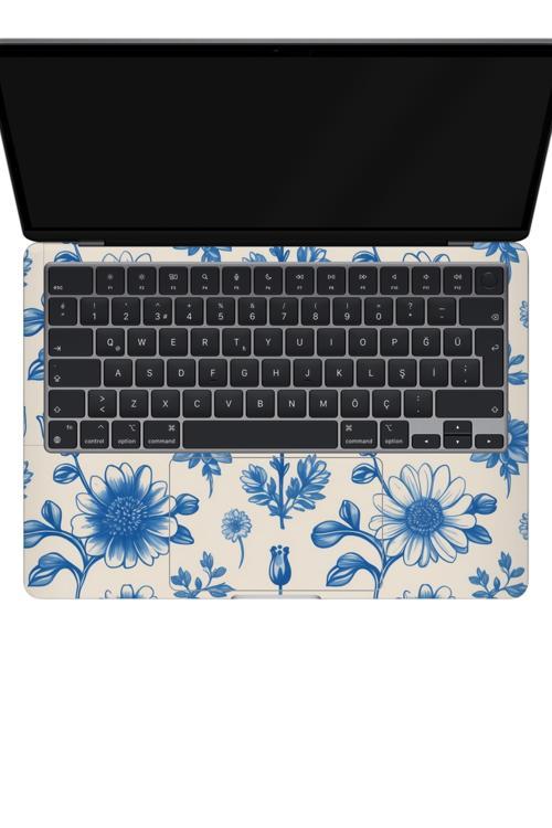 Macbook Air 13" (2022 M2) Kaplama - Mavi Bahçe