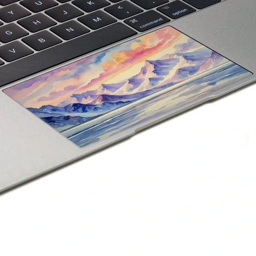 Macbook Air 13" (2018-2019) Kaplama - Pastel Dağlar