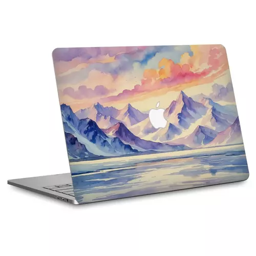 Macbook Air 13" (2018-2019) Kaplama - Pastel Dağlar