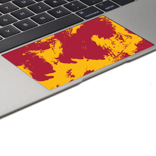 Macbook Air 13" (2020 M1) Kaplama - Sarı Kırmızı