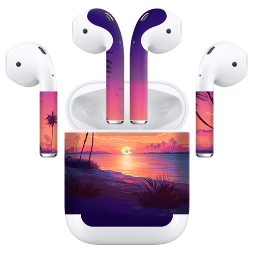 Airpods (Gen 2 Wireless) Kaplama Vice Vibe