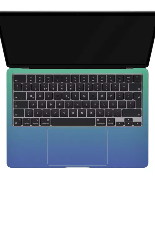 Macbook Air 13" (2024 M3) Kaplama - Gradyan Kuzey Işıkları