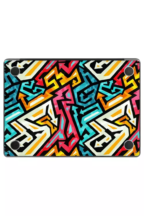 Macbook Air 13" (2024 M3) Kaplama - Grafiti