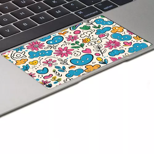 Macbook Pro 13" (2022 M2) Kaplama - Renkli Bahçe