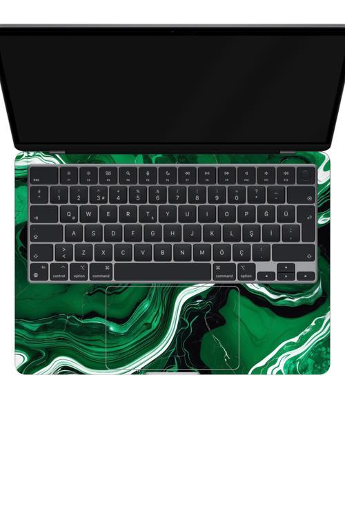 Macbook Air 13" (2024 M3) Kaplama - Zümrüt